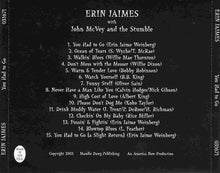 Load image into Gallery viewer, Erin Jaimes With John McVey And The Stumble : You Had To Go (CD, Album)