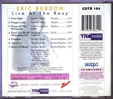 Load image into Gallery viewer, Eric Burdon : Live At The Roxy (CD)