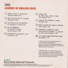 Load image into Gallery viewer, Various : Legends Of English Rock (CD, Comp)