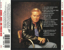 Load image into Gallery viewer, George Jones (2) : One Woman Man (CD, Album)