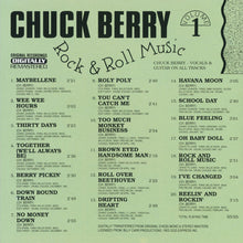 Load image into Gallery viewer, Chuck Berry : Rock & Roll Music - Volume 1 (CD, Comp, RM)