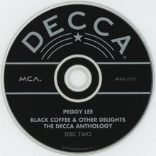 Load image into Gallery viewer, Peggy Lee : Black Coffee And Other Delights - The Decca Anthology (2xCD, Comp, RM)