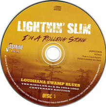 Load image into Gallery viewer, Lightnin' Slim* : I'm A Rolling Stone: Louisiana Swamp Blues (2xCD, Comp, Mono)