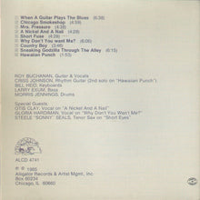 Load image into Gallery viewer, Roy Buchanan : When A Guitar Plays The Blues (CD, Album)
