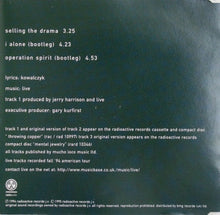 Load image into Gallery viewer, Live : Selling The Drama (CD, Single)