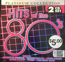 Load image into Gallery viewer, Various : Hits Of The 80's (2xCD, Comp)