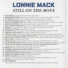 Load image into Gallery viewer, Lonnie Mack : Still On The Move - The Fraternity Years 1963-68 (CD, Comp, RE, RM)