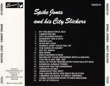 Load image into Gallery viewer, Spike Jones And His City Slickers : Riot Squad (CD, Comp, RM)