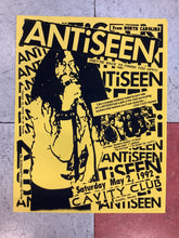 Load image into Gallery viewer, Antiseen at Cavity Club - 1992 (Poster)