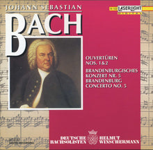 Load image into Gallery viewer, Johann Sebastian Bach, German Bach Soloists*, Helmut Winschermann : Overtures Nos. 1 & 2 (CD, Album)