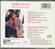 Load image into Gallery viewer, Bobby Helms : This Song's For You (CD, Album)