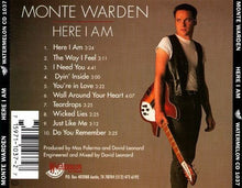 Load image into Gallery viewer, Monte Warden : Here I Am (CD, Album)