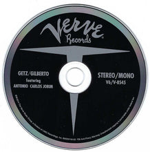 Load image into Gallery viewer, Stan Getz / Joao Gilberto* Featuring Antonio Carlos Jobim : Getz / Gilberto: 50th Anniversary (Stereo/Mono) (CD, Album, Mono, RE)