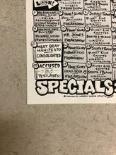 Load image into Gallery viewer, Cannibal Club July 1991 Calendar (Poster)