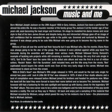 Load image into Gallery viewer, Michael Jackson : Music And Me (CD, Comp, RE)