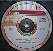 Load image into Gallery viewer, Montserrat Caballé, José Carreras : Love Duets (CD, Comp)
