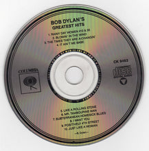 Load image into Gallery viewer, Bob Dylan : Bob Dylan's Greatest Hits (CD, Comp, RE, Pit)