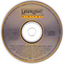 Load image into Gallery viewer, Glen Campbell : Glen Campbell Live! His Greatest Hits (CD, Comp)