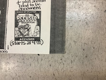 Load image into Gallery viewer, The Accüsed and Zarzamora at Skate Center South (Poster)