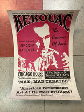 Load image into Gallery viewer, "Kerouac" by Vincent Balestri at Chicago House (Poster)