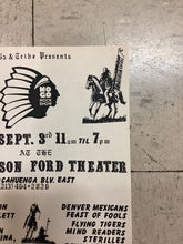 Load image into Gallery viewer, NO G.O. Rock Show at the John Anson Ford Theater (Poster)
