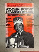 Load image into Gallery viewer, Rockin' Dopsie & The Zydeco Twisters at La Casa (Poster)