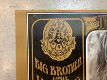 Load image into Gallery viewer, Big Brother & The Holding Company and Quicksilver at Avalon Ballroom - 1967 (Poster)