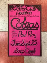 Load image into Gallery viewer, Cobras at Soap Creek Saloon (Poster)
