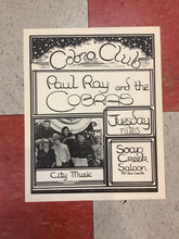 Load image into Gallery viewer, Paul Ray and The Cobras at Soap Creek Saloon (Poster)