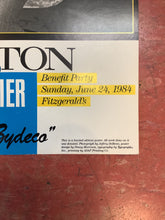 Load image into Gallery viewer, Clifton Chenier Benefit Party at Fizgerald's - 1984 (Poster)