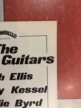 Load image into Gallery viewer, Herb Ellis, Barney Kessel, and Charlie Byrd at Armadillo - 1978 (Poster)