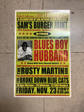 Load image into Gallery viewer, Blues Boy Hubbard at Sam's Burger Joint - 2007 (Poster)