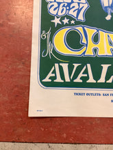 Load image into Gallery viewer, Captain Beefheart & Charlatans at Avalon Ballroom - 1966 (Poster)