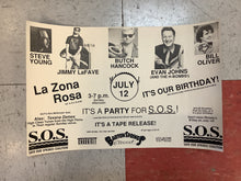 Load image into Gallery viewer, Save Our Springs at La Zona Rosa - 1992 (Poster)