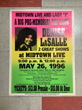 Load image into Gallery viewer, Denise LaSalle at Midtown Live - 1996 (Poster)