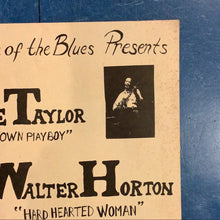 Load image into Gallery viewer, Eddie Taylor, Walter Horton, and Hubert Sumlin at Antone's - 1976 (Poster)