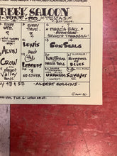 Load image into Gallery viewer, Soap Creek Saloon June Calendar - 1980 (Poster)