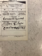 Load image into Gallery viewer, Soap Creek Saloon August Calendar - 1977 (Poster)