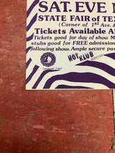 Load image into Gallery viewer, Split Enz! at State Fair of Texas Band Shell (Poster)