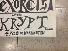 Load image into Gallery viewer, Texorcist at The Krypt Club (Poster)