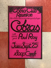 Load image into Gallery viewer, Cobras at Soap Creek Saloon (Poster)