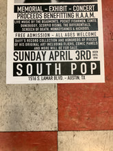 Load image into Gallery viewer, Davy Jones at South Pop - 2016 (Poster)