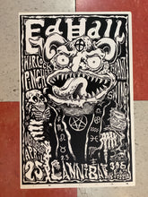 Load image into Gallery viewer, Ed Hall at Cannibal Club - 1990 (Poster)