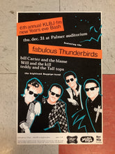 Load image into Gallery viewer, The Fabulous Thunderbirds at Palmer Auditorium - 1987 (Poster)