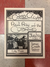 Load image into Gallery viewer, Paul Ray and The Cobras at Soap Creek Saloon (Poster)