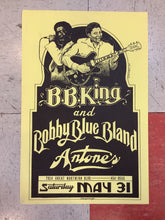 Load image into Gallery viewer, B.B. King and Bobby Blue Bland at Antone's Nightclub - 1980 (Poster)