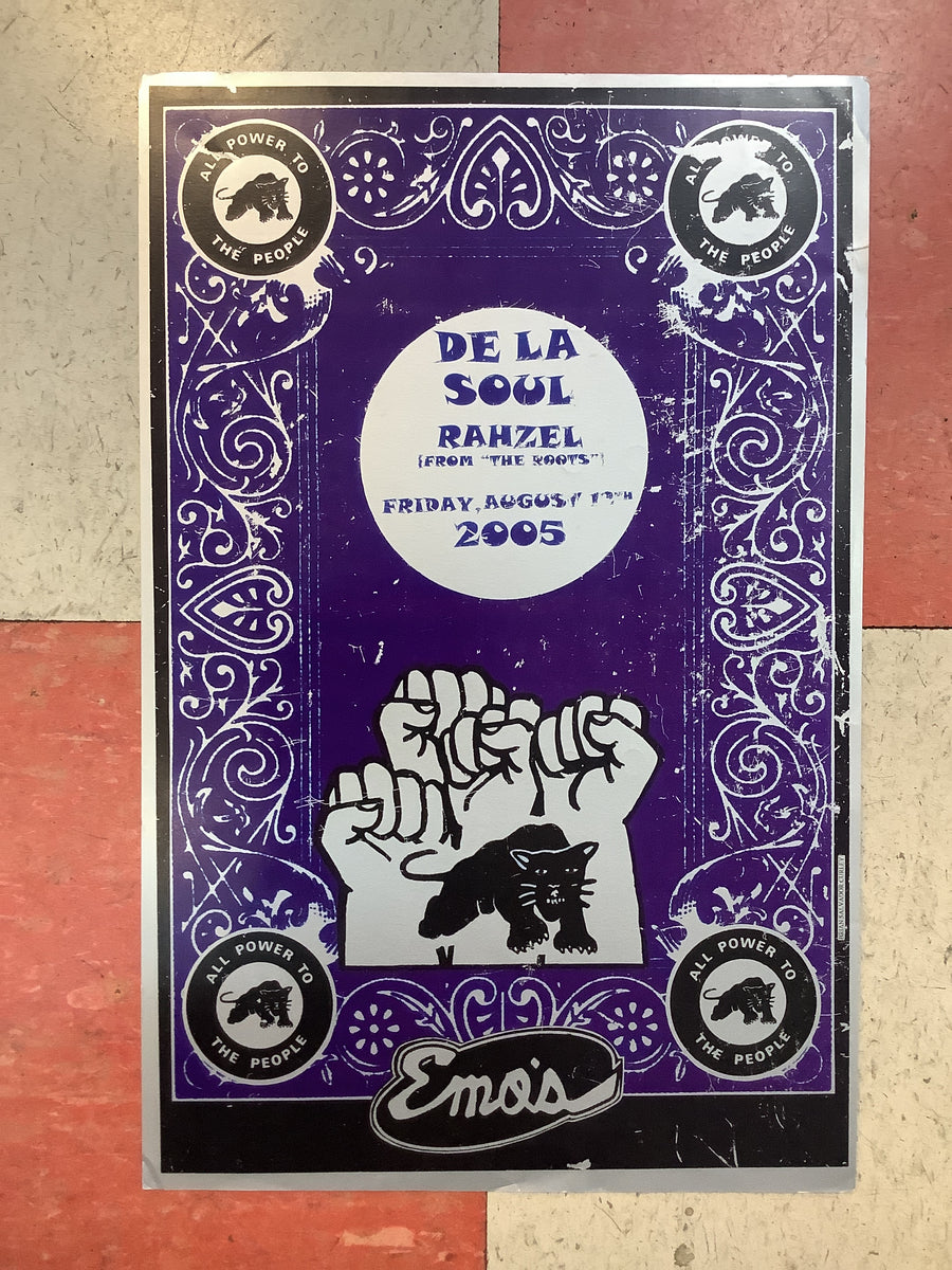 De La Soul and Rahzel at Emo's - 2005 (Poster) – Antone's Record Shop