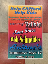 Load image into Gallery viewer, "Help Clifford Help Kids" at Antone's Nightclub - 2001 (Poster)