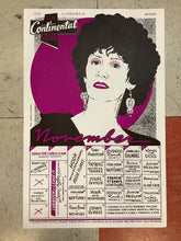 Load image into Gallery viewer, Continental Club November Calendar - 1988 (Poster)