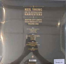 Load image into Gallery viewer, Neil Young and the International Harvesters - Austin City Limits Texas Broadcast 1984: Volume One (LP)
